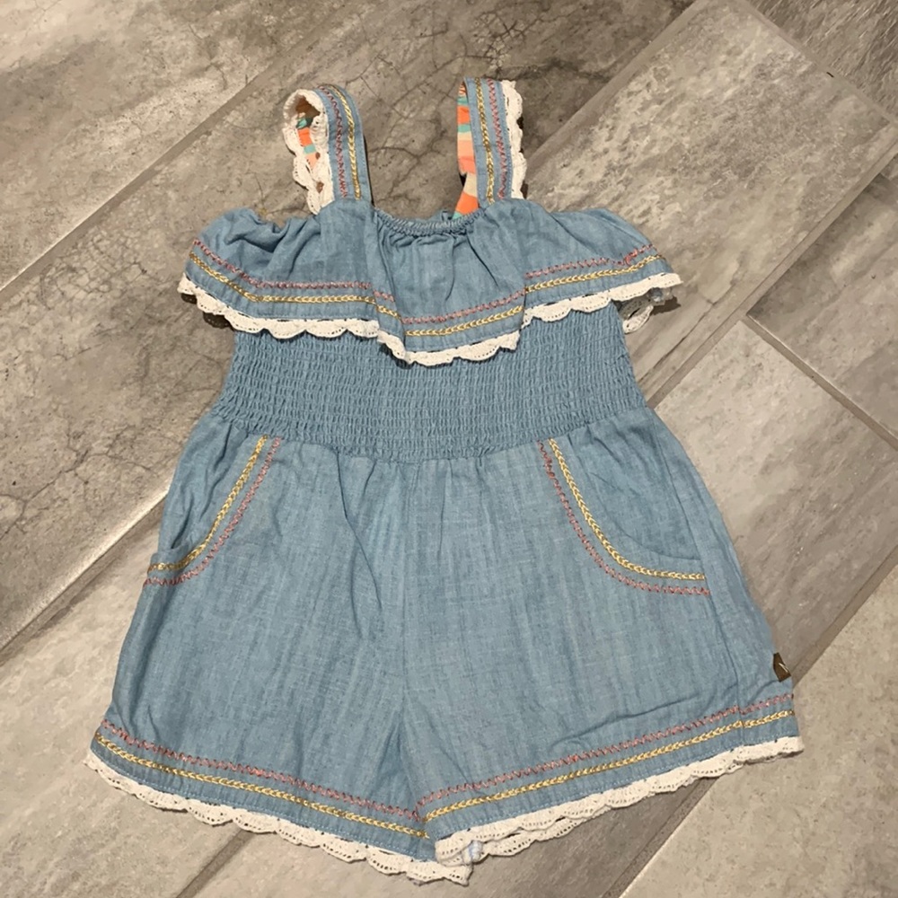Chambray romper